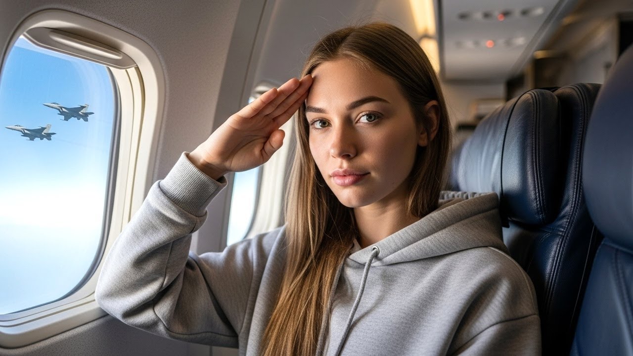 Siedziała na miejscu 12F, aż jej kryptonim sprawił, że piloci F-22 stanęli na baczność.