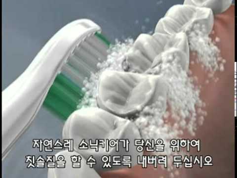 소닉케어 음파칫솔 사용법