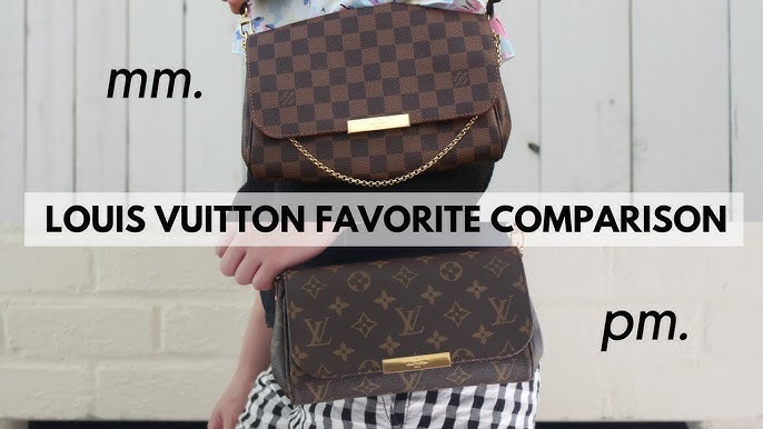 LOUIS VUITTON Damier Ebene Favorite MM 1290196