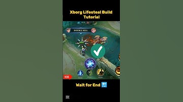 X borg Lifesteal Build Tutorial Mobile legends #ml2b #xborg #shorts #mlbb