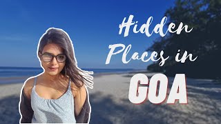 7 Hidden Places in Goa in 2 mins | Offbeat Goa (Solo Female Travel)