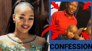 Julius malema wife has finally Confess that the children are not Julius Malema biological children