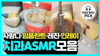 치과에서 치료받는 치아들이 궁금했다면?! | 아~ 한 사이에 벌어진 입 속 상황들 자세하게 공개 합니다! | 고품격 치과치료 ASMR
