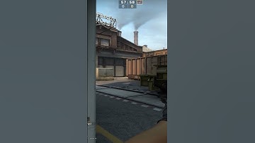 perfect FLASH A for train m0nesy #csgo #shorts