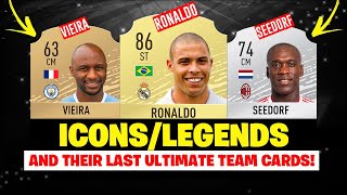 FIFA 20 ICONS AND THEIR LAST FUT CARDS! | FT. RONALDO, VIEIRA, SEEDORF... etc screenshot 5
