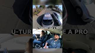 U-TURNING LIKE A PRO #driving
