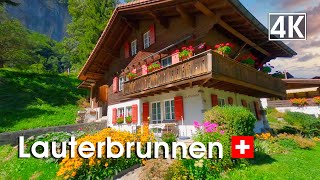 Summer Walk In Fairy Tale Village, Lauterbrunnen 🇨🇭 Must Visit Places In Switzerland