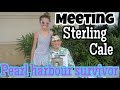 Vlog part 1  oahu  meeting sterling cale pearl harbour survivor reesees