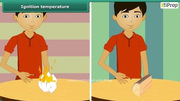 Ignition Temperature | Combustion and Flames | Science | Class 8th | iPrep