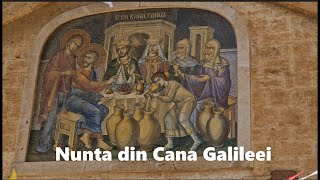 Nunta din Cana Galileei | Biserica în care se păstrează vasele de piatră de la nunta din Cana