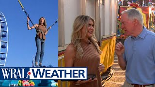 ICYM: Weather & Fun Go Together! Kat Campbell does her forecast LIVE at the NC State Fair