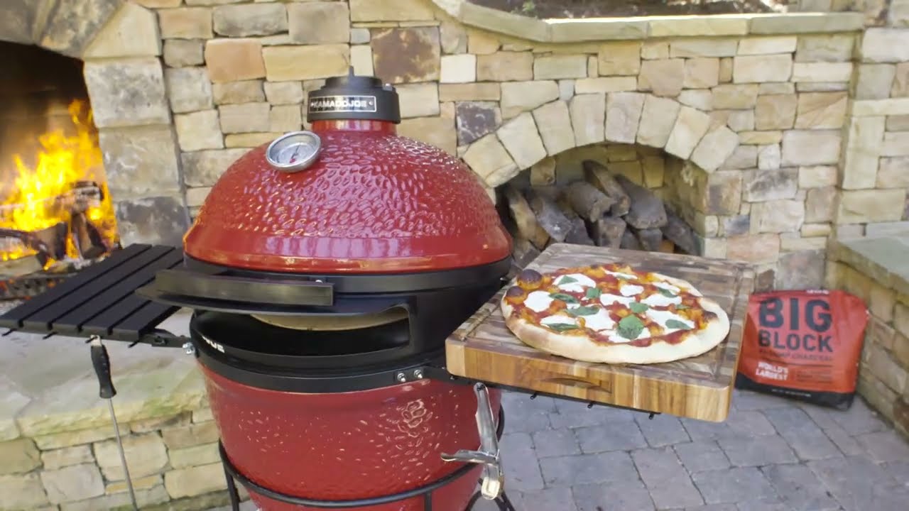 Kamado Joe Dojoe Pizza Oven Accessory Birstall Garden & Leisure - Youtube