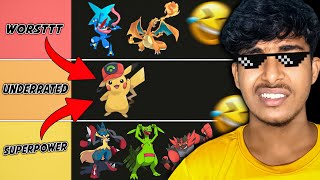 Ash Ketchum's Every Pokemons Ranking | PokeXtreme