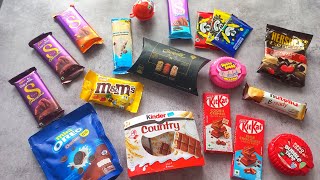 100 of chocolates and candies unboxing, surprise toys, chocolate opening video,Cadbury celebration