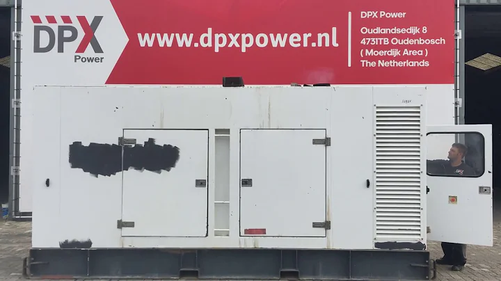 DPX Power : Scania DC12 - 550 kVA Generator - DPX-10973
