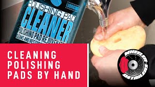 HOW TO CLEAN POLISHING PADS QUICK & EASY !! 