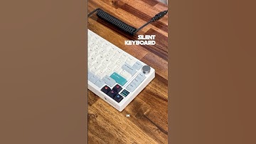 Best Budget Silent Keyboard? -#tech #keyboard #gamakay #silent#setup