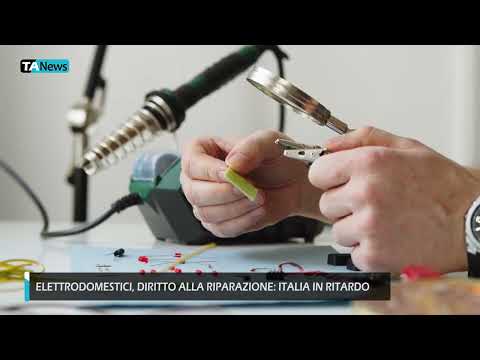 Video Elettrodomestici e smartphone, arriva il diritto alla riparazione. Ma l'Italia è in ritardo