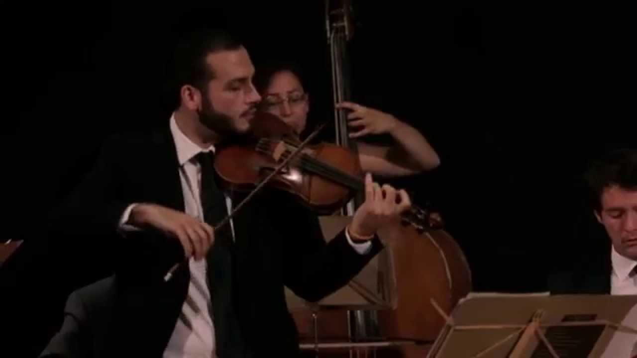 A. Vivaldi - Concerto in a minor for 2 violins and strings RV522. Live HD