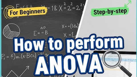 ANOVA: The Beginner