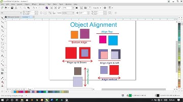 Objects Alignment in CorelDraw/Adobe illustrator.Easily and fastly(officially).