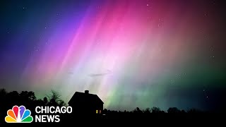 Solar Storm Brings Breathtaking Northern Lights Display To Chicago Area