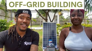 We Bought Our First Solar Panel to Live Off Grid in Africa