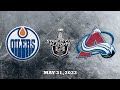 NHL West Final / G 1 / Oilers vs Avalanche 2022