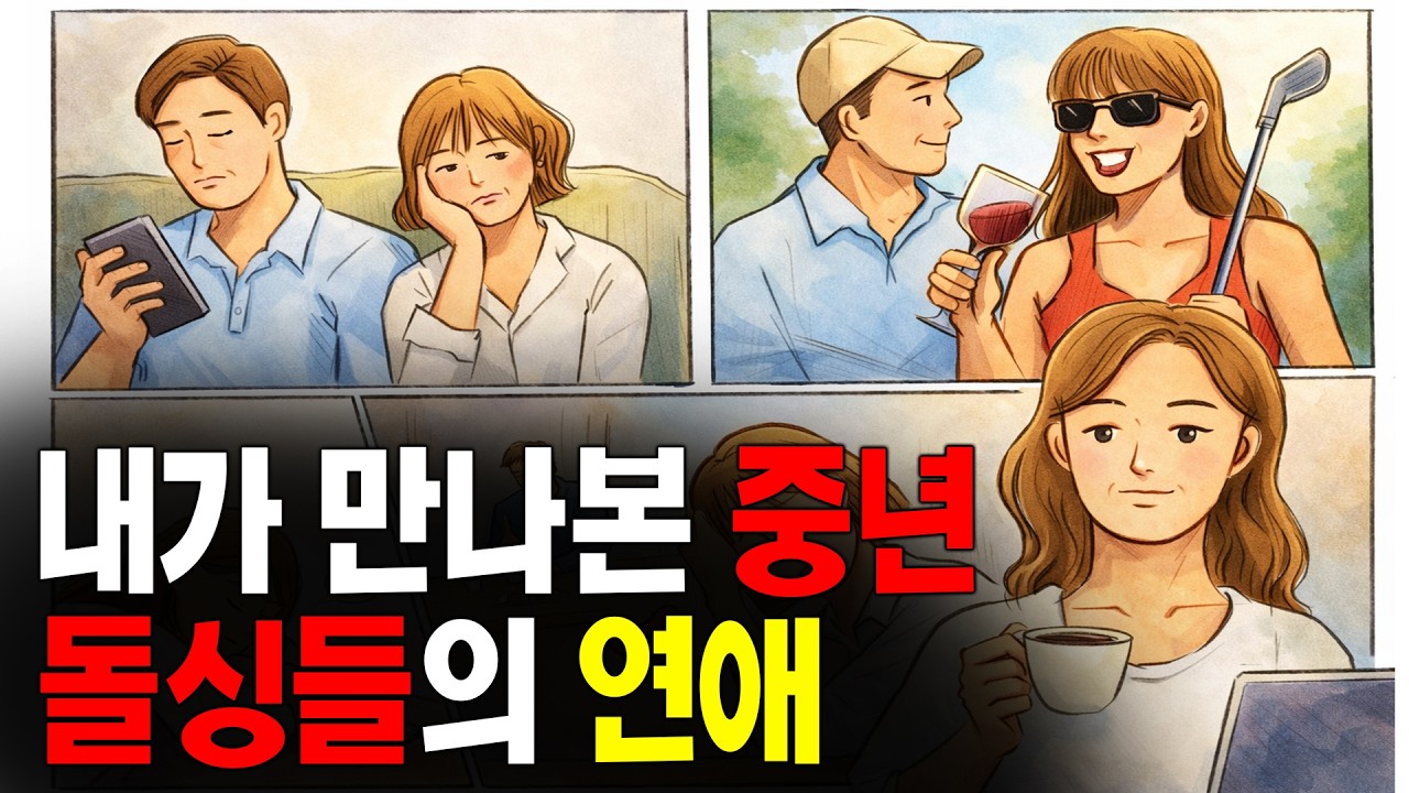 돌싱 카페에서 만난 사람들