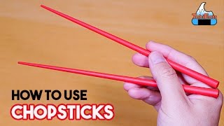 How to Use Chopsticks (Tutorial with Bonus Bean Challenge)　お箸の上げ下ろし方、知ってます？