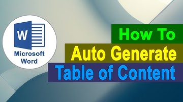 How To Generate Auto Table Of Contents (TOC) In MS Word  | Nepali