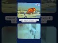 Kuwait Releases Footage Of Drone Hitting Its International Airport | #kuwait