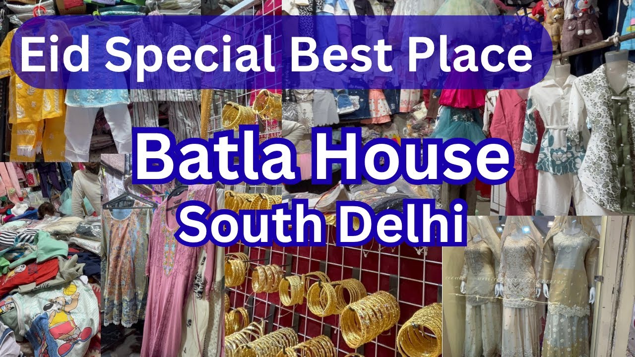 ईद Special Shopping Place बाटला हाउस मार्केट||Eid Latest Collection 2026||Shaista Ki Diaries 