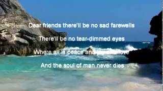 Video thumbnail of "Where The Soul Of Man Never Dies | Tom Cunningham"