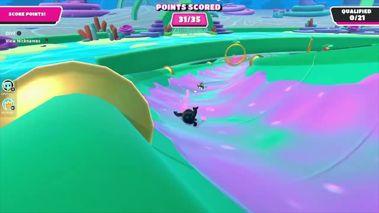 POWER OF THE NANO JUMP BELLY SLIDE SPEEDBURST - FINISH 1ST EVERYTIME - FALL GUYS TRICKS - SEASON 3 4