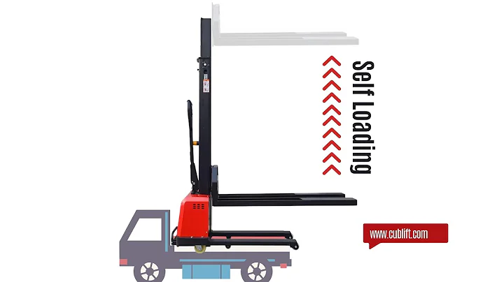 500kg Self Loading Stacker ES-TZ series CUBLiFT