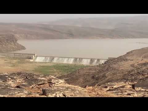 امطار الخير وامتلاء سد واد سكليل ثاني أكبر سد في موريتانيا