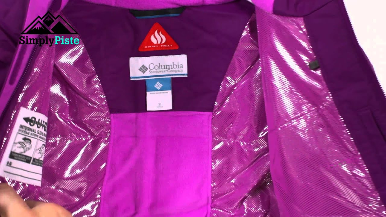 plum columbia jacket