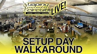Daily Vape TV- VCCPA Setup Day Walkaround