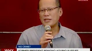 Former president Aquino issues official statement on SC ruling acquitting CGMA