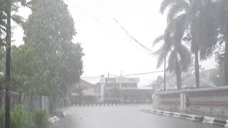 hujan deras turun lagi bikin suasana jadi  sejuk#rain#rileksasi#insomia@KaspulAnwar-jj3xu