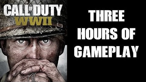 Three Hours Of Gameplay!  Call Of Duty WWII Multiplayer Beta! (PS4)