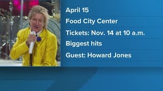Singer Rod Stewart is expanding his 'One Last Time' tour and is coming to Knoxville