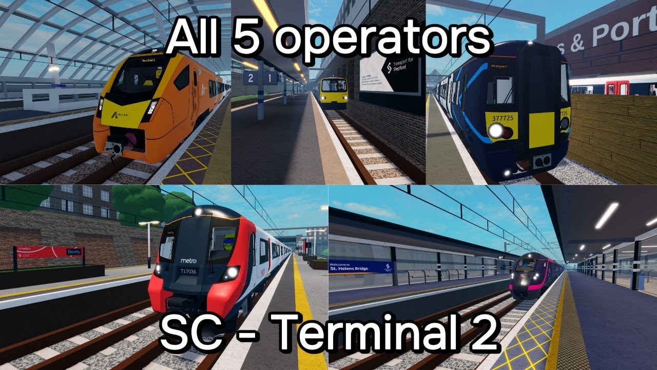 SCR All 5 operators challenge SC - Terminal 2