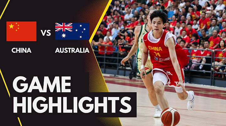 CHINA VS AUSTRALIA｜FIBA Women’s Asia Cup Warm Up G2 | Full Highlights | July 8, 2025