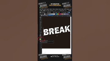 CorelDraw Tips | Use Knife Tool #coreldraw #design  #graphicdesigner