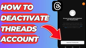 How To Deactivate Threads Account | Disable Threads Account Temporarily