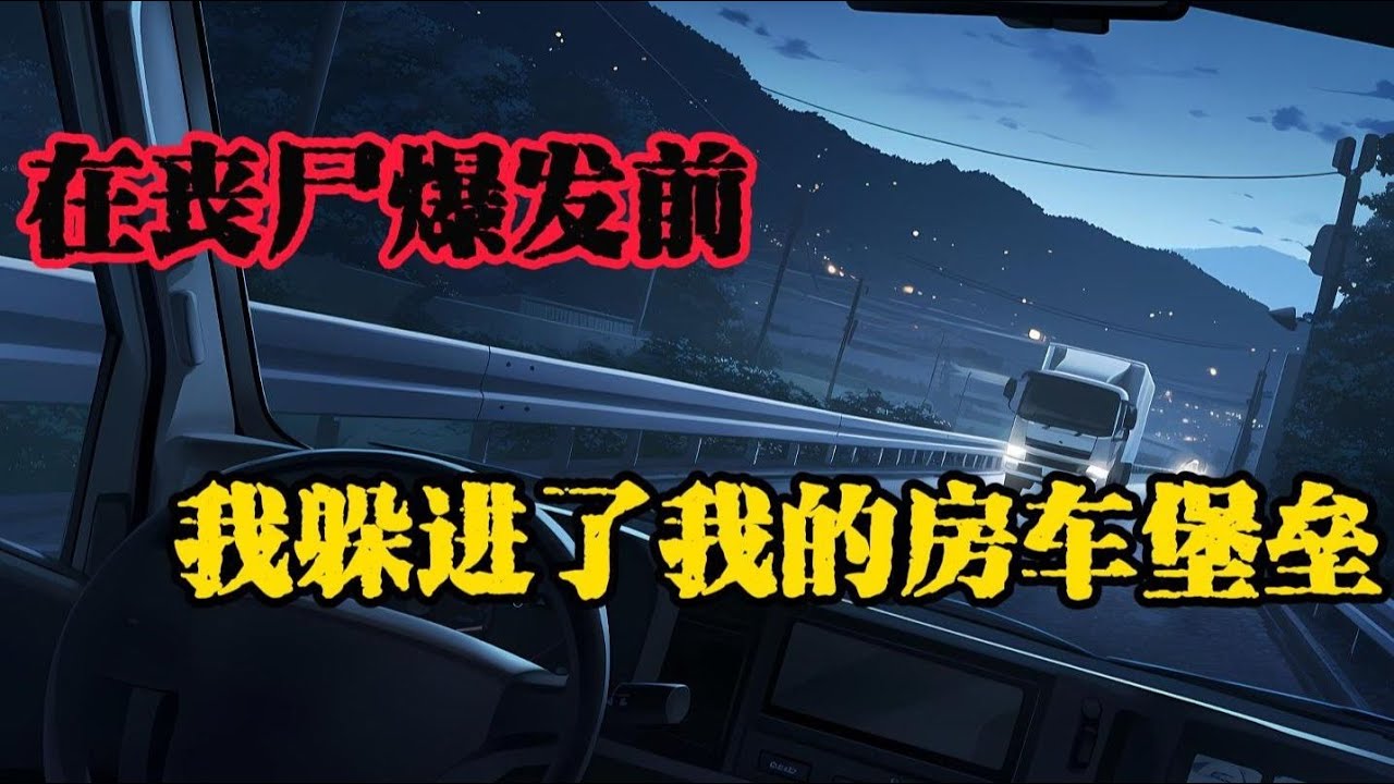 賣房借貸，打造出一輛生存重卡。當喪屍撕裂世界時，我已在鋼鐵堡壘中品著紅酒......#末日爆发#丧尸爆发#末世生存#末日题材#漫画解说#