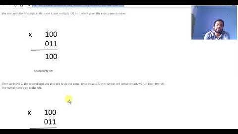 COMPUTER - CLASS - 7 , NUMBER SYSTEM CHAP- 1( 3 RD PART) BY SANJAY SHARMA(MULTIPLICATION OF BINARY)