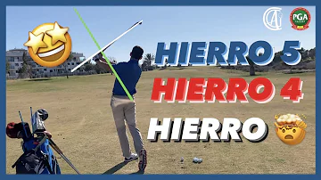 ¿Cuál es el hierro más difícil de golpear en golf?